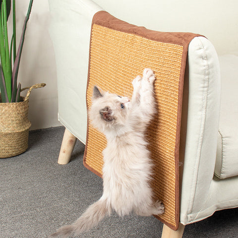 - WoofGoof™- Cat Scratcher Chair Table Sofa Mats Furniture Protector