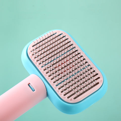 - WoofGoof™ -New Pet Cat Dog Hair Brush Hair Massage Comb Open-Knot Brush Grooming Cleaning Tool Stainless Steel Comb