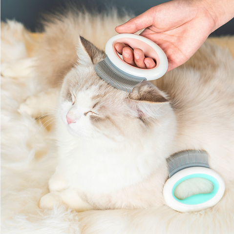 - WoofGoof™ - Cat Hair Comb To Remove Floating Artifact Brush For Pets