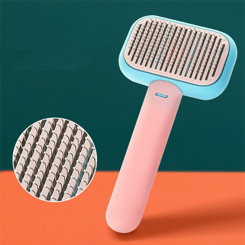 - WoofGoof™ -New Pet Cat Dog Hair Brush Hair Massage Comb Open-Knot Brush Grooming Cleaning Tool Stainless Steel Comb