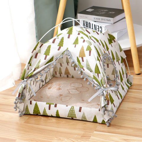 Cat Tent - WoofGoof™ - House Enclosed Pet Bed