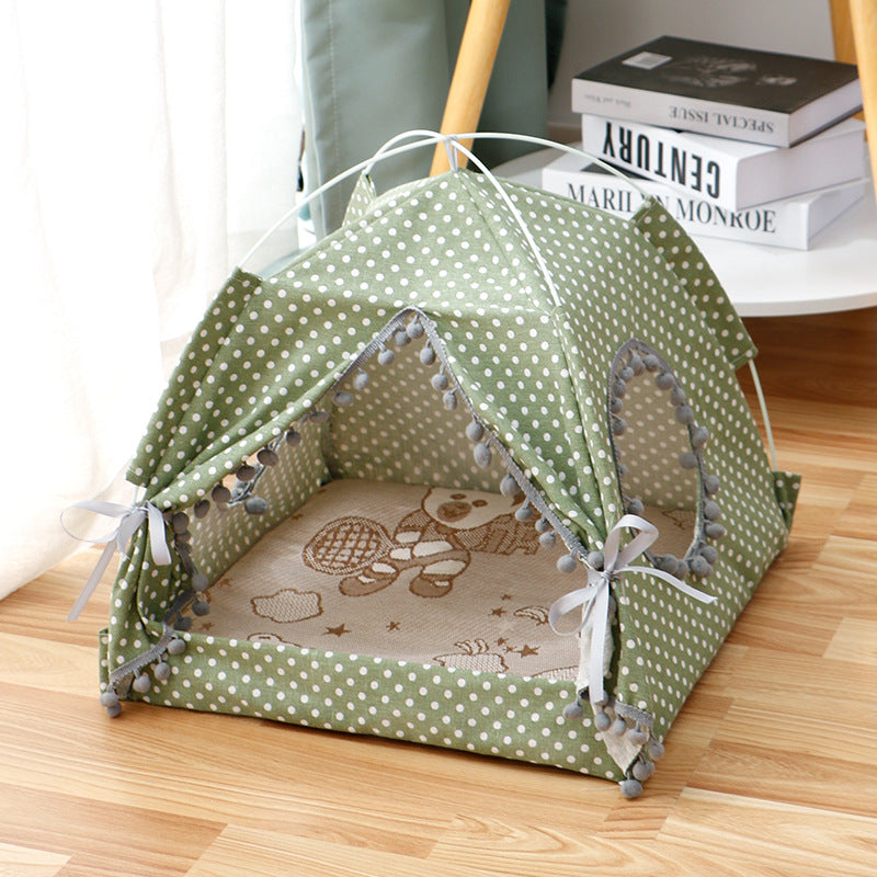 Cat Tent - WoofGoof™ - House Enclosed Pet Bed