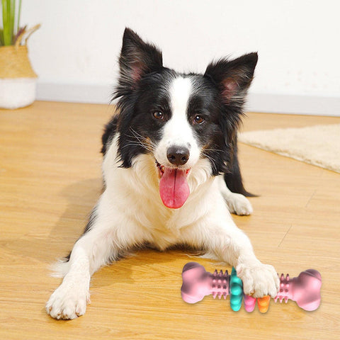 Magic Bone - WoofGoof™ - Dog chew toy dog bone -  Cleaning Toys  - Indestructible Bone - Chewing Bite Resistant