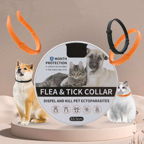 Silicone Pet Collar - WoofGoof™ -  To Repel Insects - Lice - Mosquitoes