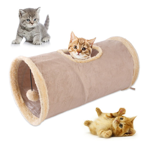 Packable Folding - WoofGoof™ - Suede Cat Toy