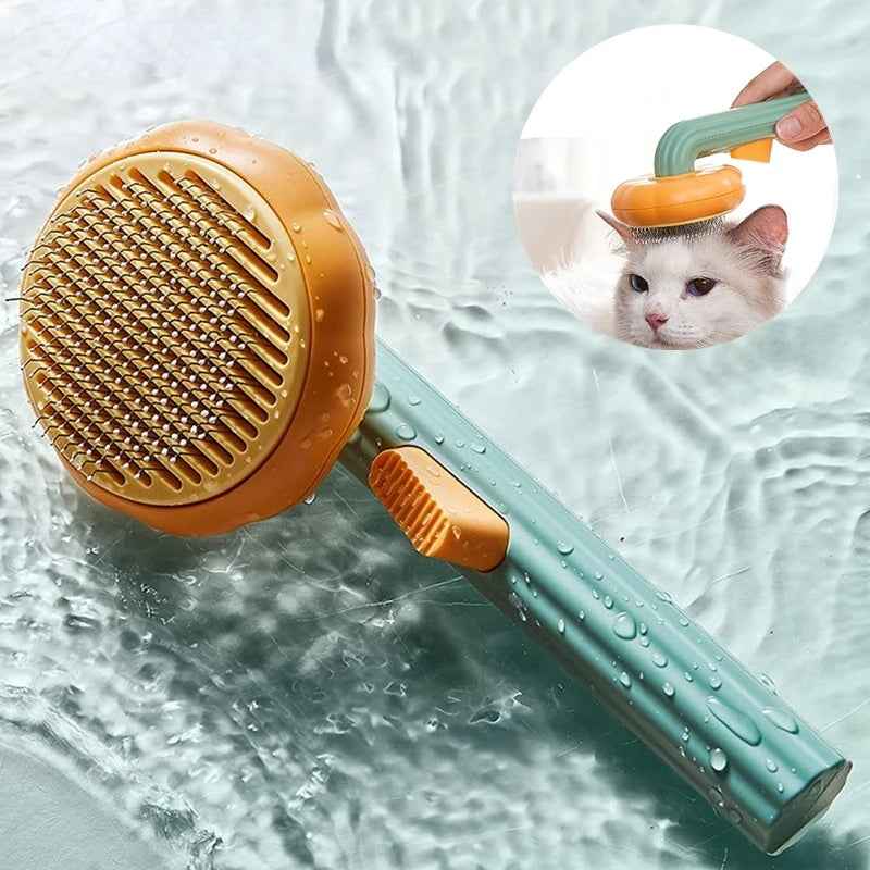 Self Cleaning Slicker Comb - WoofGoof™ - For Dog Cat Puppy Rabbit