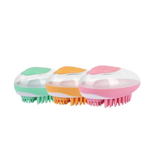 Dog Cat Bath Brush 2-in-1 - WoofGoof™ - Pet SPA Massage Comb Soft Silicone